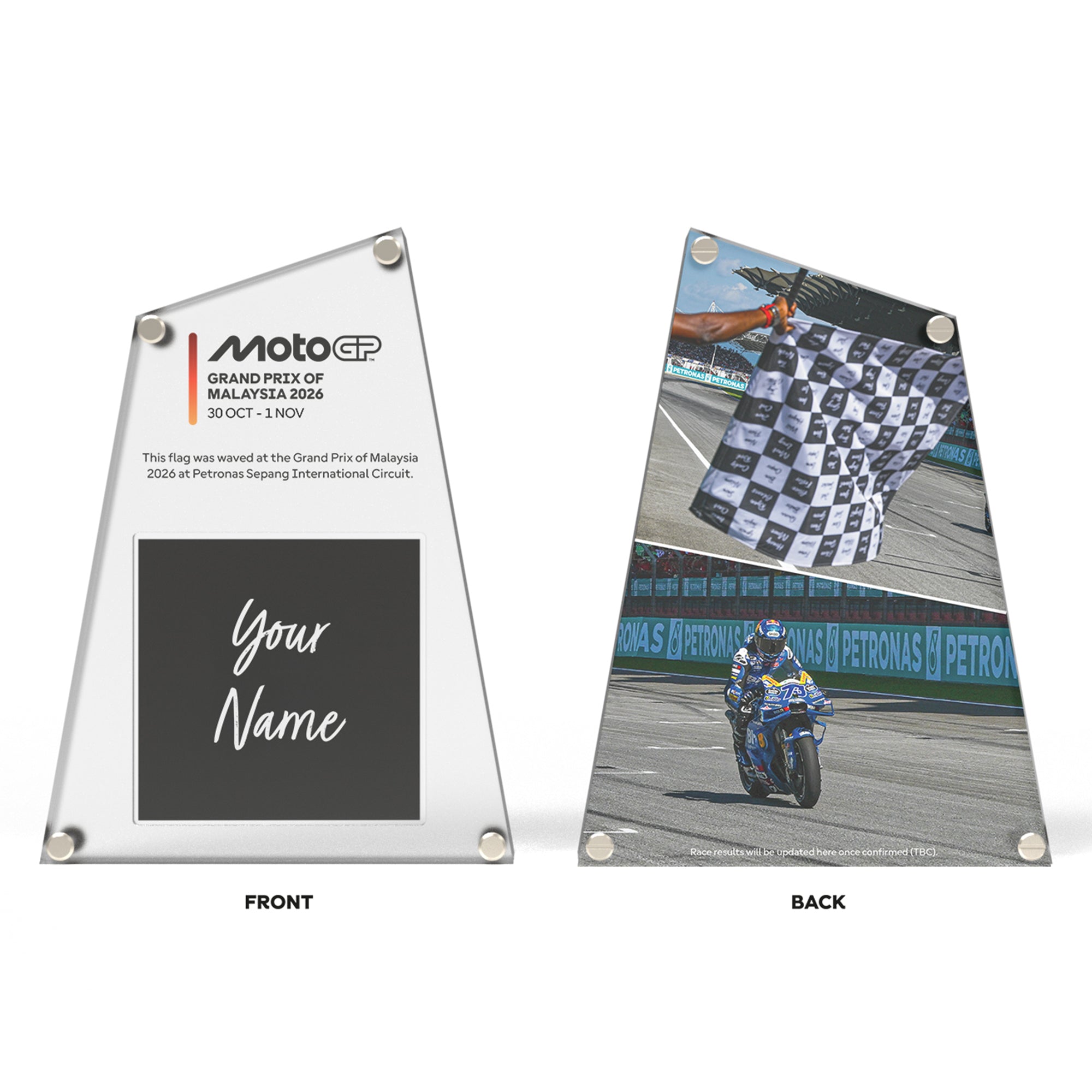 Own the Chequered Flag - Malaysian GP 2026