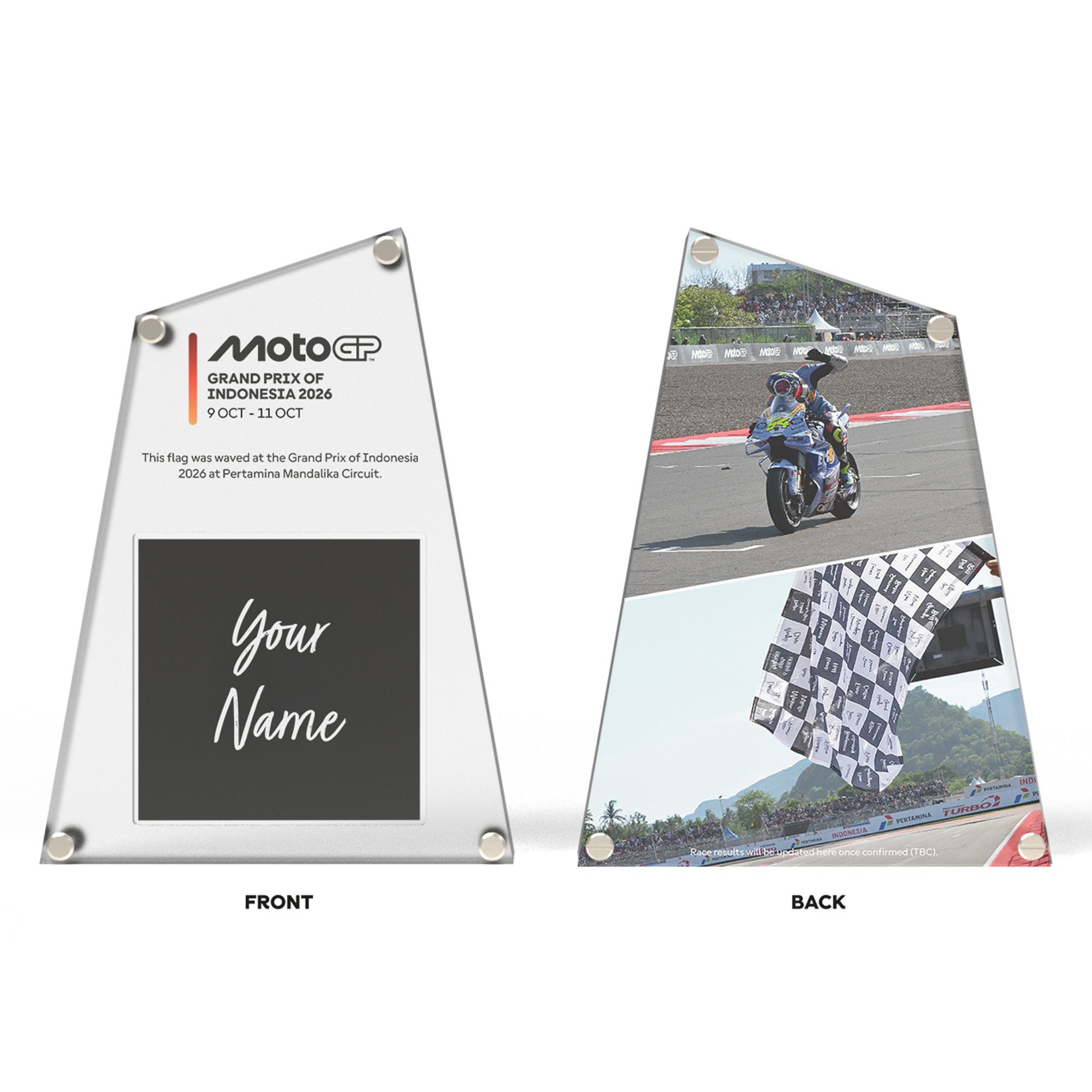 Own the Chequered Flag - Indonesian GP 2026