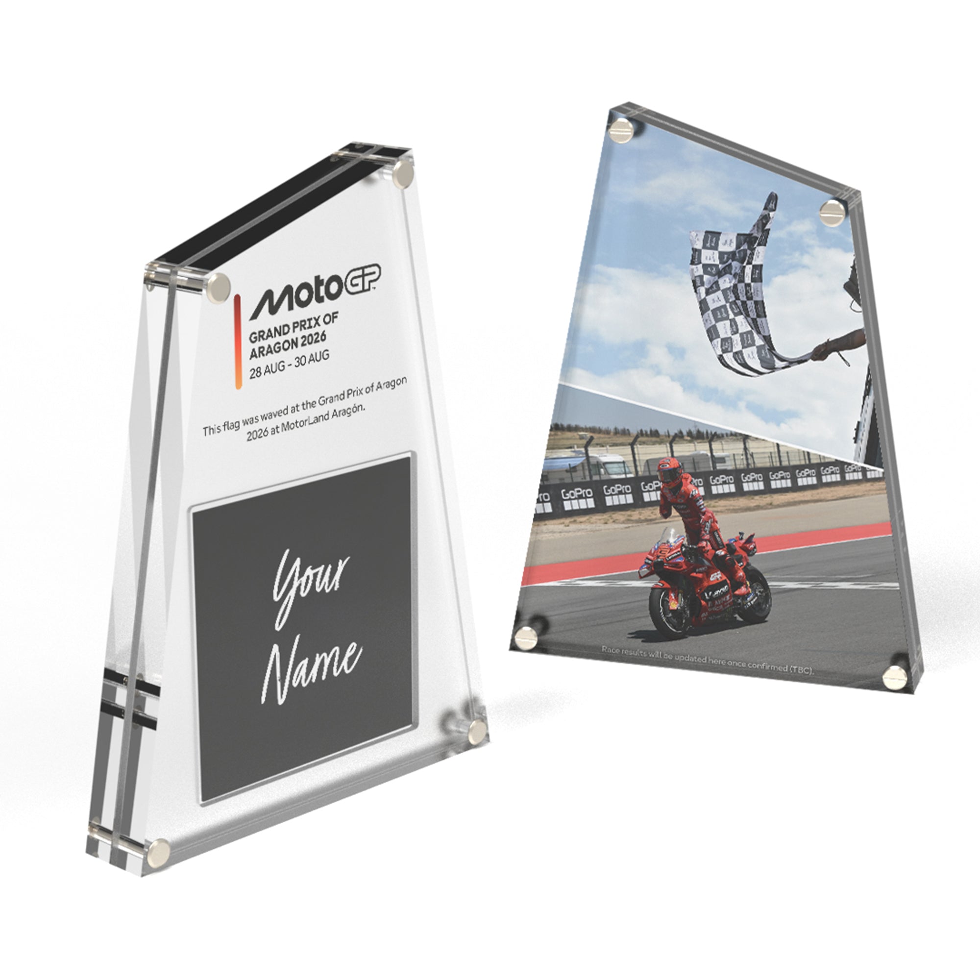 Own the Chequered Flag - Aragon GP 2026