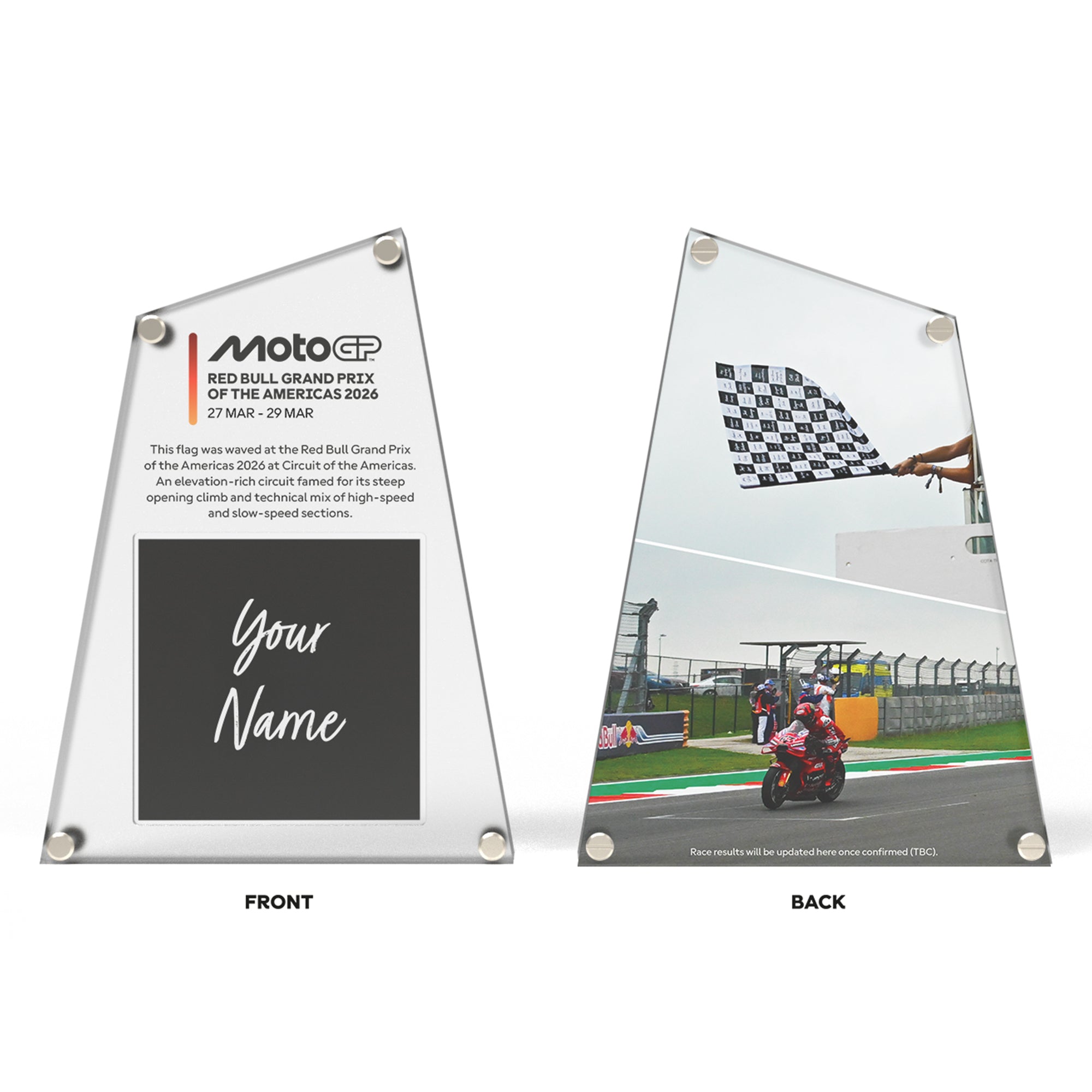 Own the Chequered Flag - USA GP 2026