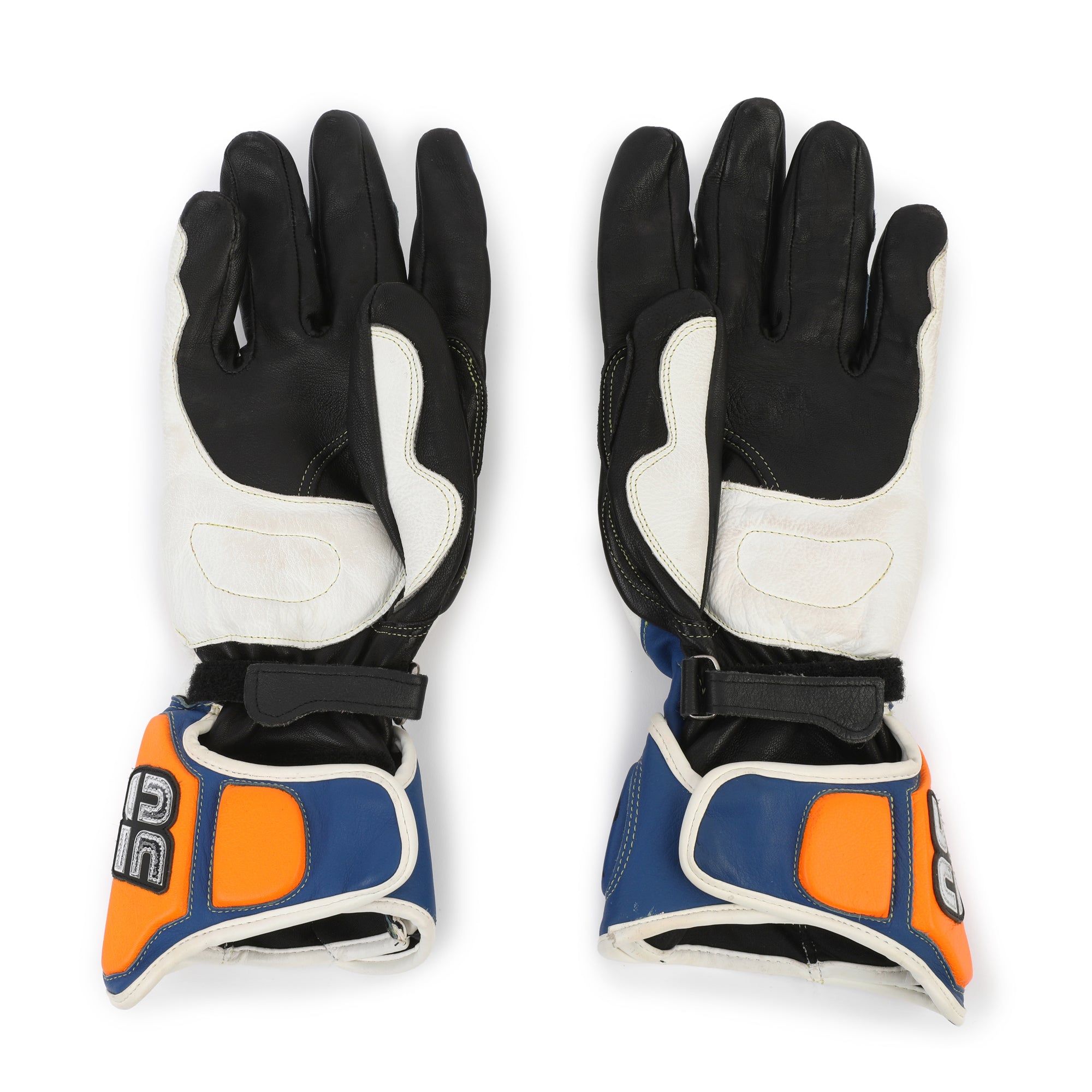 LOT 040 - Neil Hodgson Signed MotoGP AXO Racing Gloves