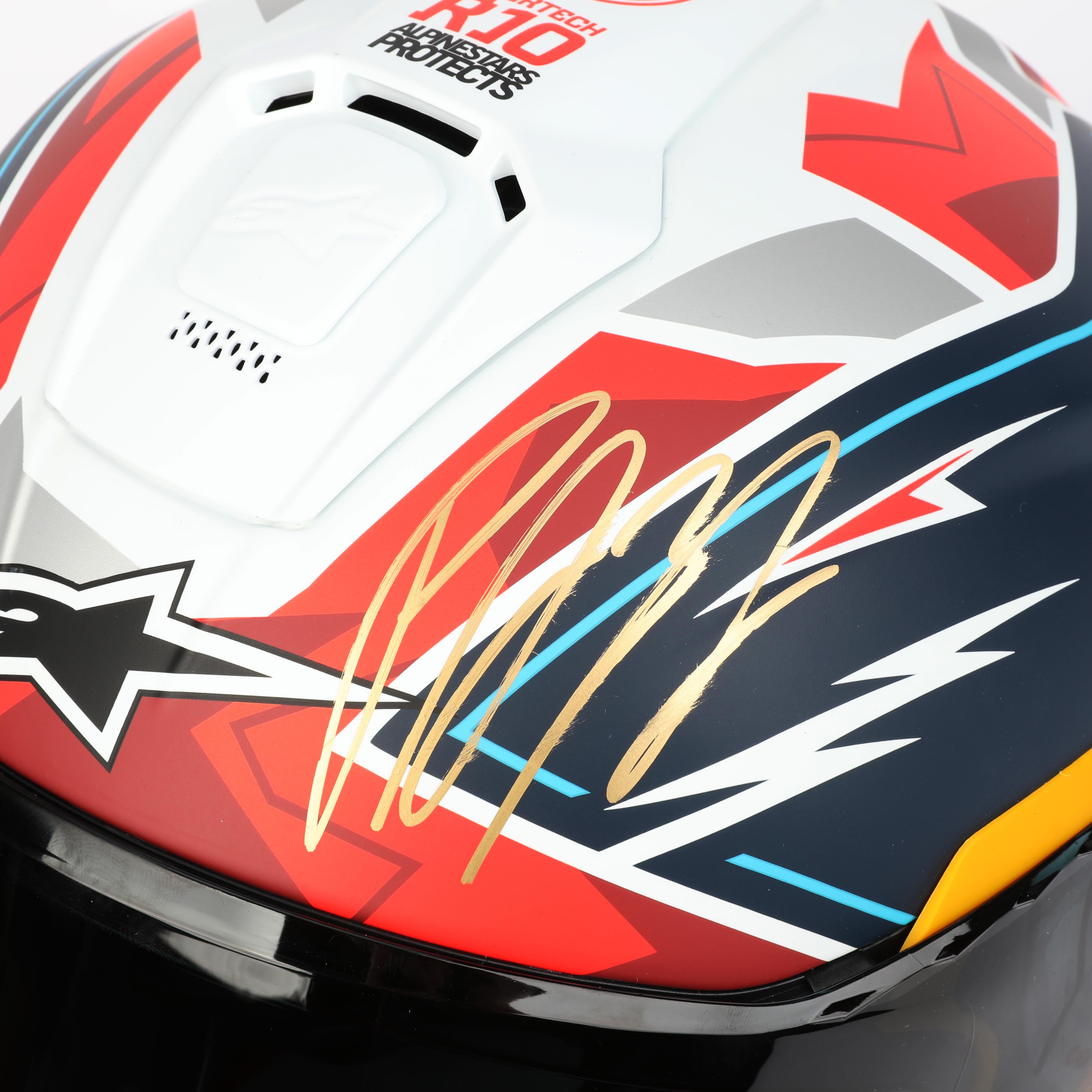 Pedro Acosta 2024 Replica Limited Edition Signed Helmet - Only 10 Available Worldwide