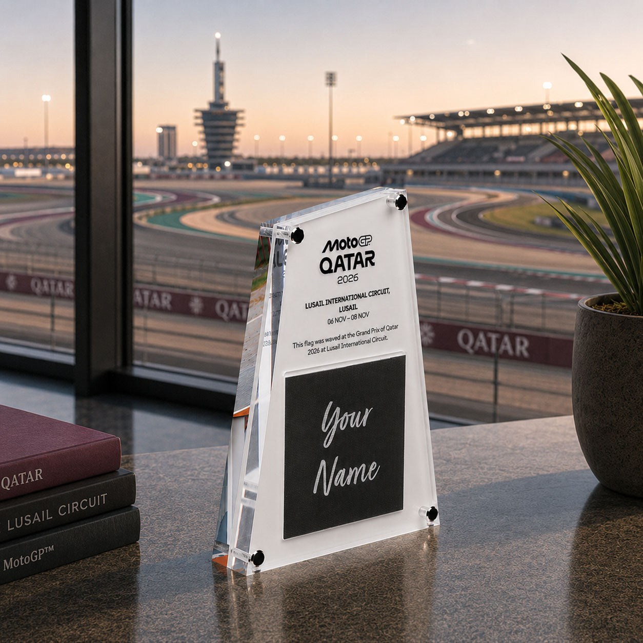 Own the Chequered Flag - Qatar GP 2026