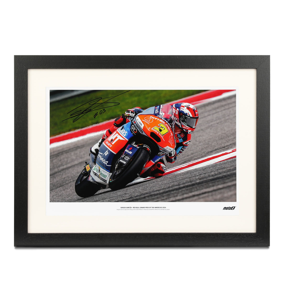 Sergío García 2024 Signed Photo USA GP