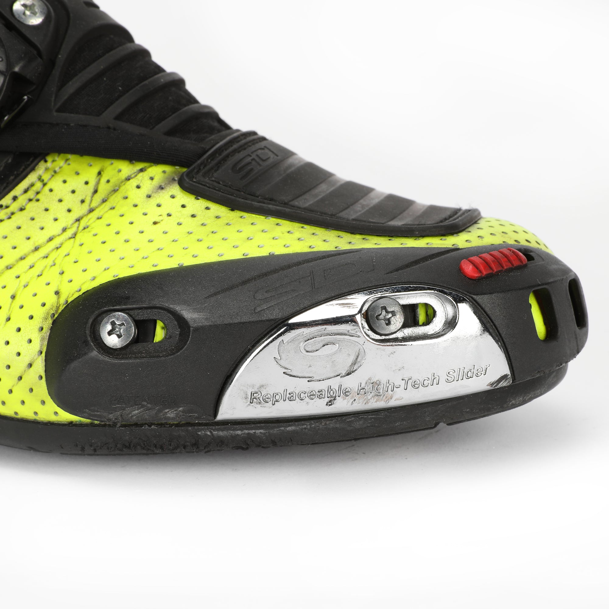 LOT 125 - Sylvain Guintoli Signed Race-Used Boots - 2019