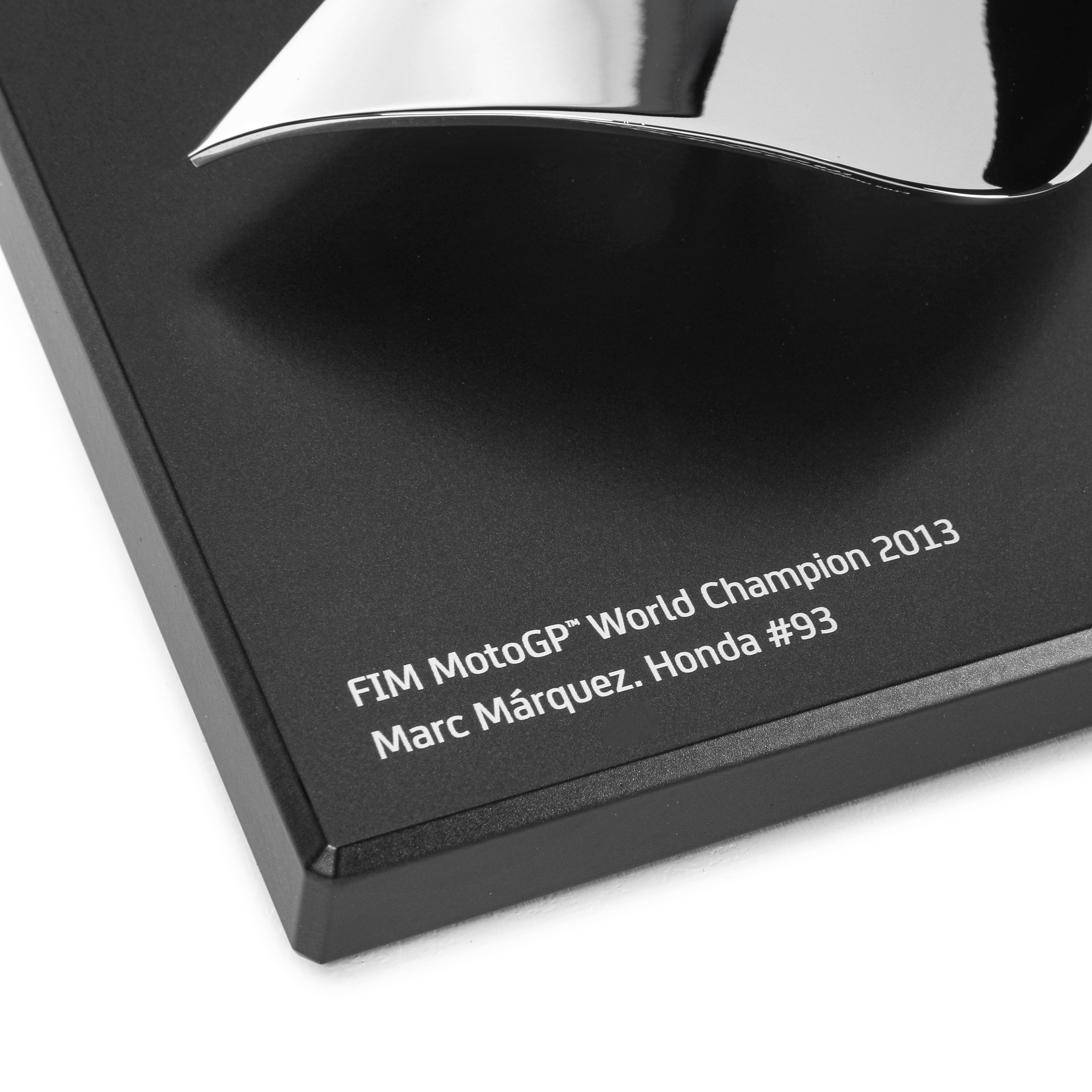 Marc Marquez 2013 Honda MotoGP Team Replica Trophy Champion Piece - 2013