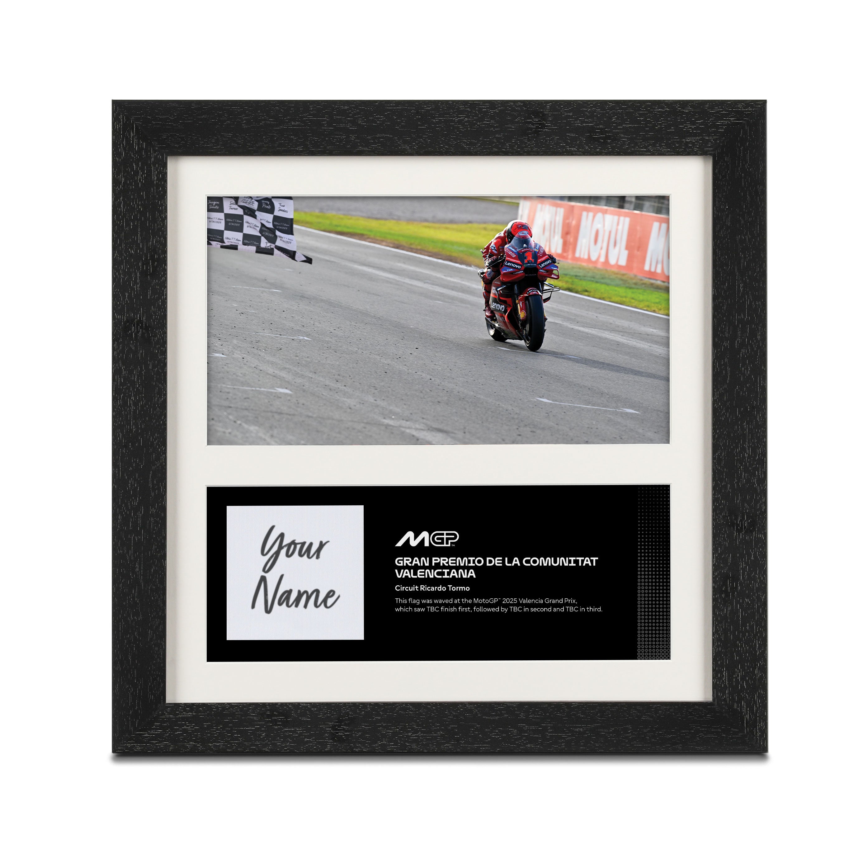 Own the Chequered Flag - MotoGP - Valencia GP 2025