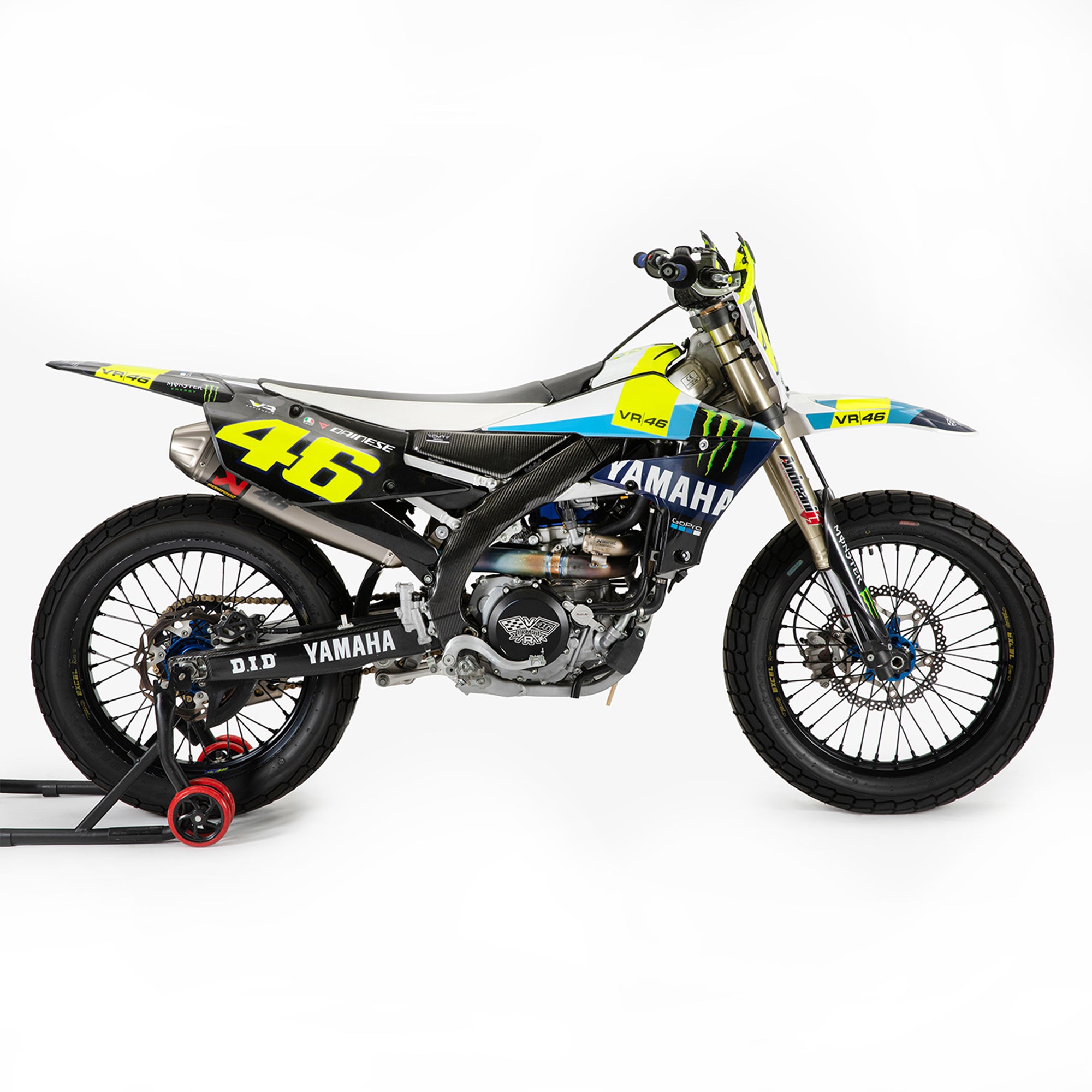 LOT 101 - Valentino Rossi Signed 2021 Training Yamaha YZF 450 Flat Track